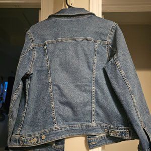 Plus size jean jacket